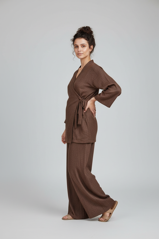 Women Coord Set - Brown - Article 1