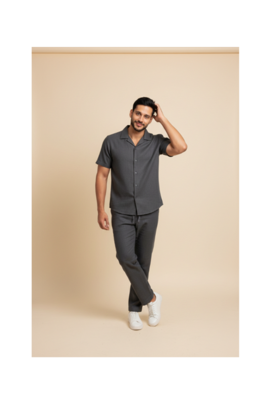 Men Coord Set - Black - Pre-Order