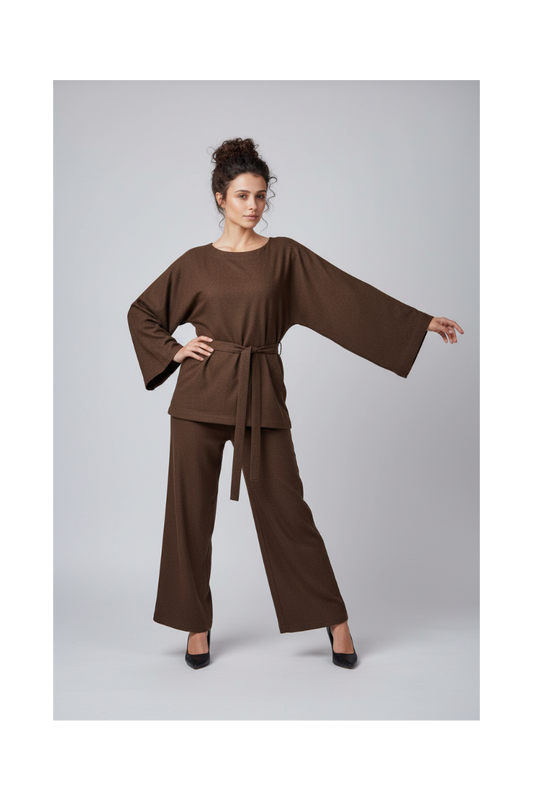 Women Coord Set - Brown - Article 4