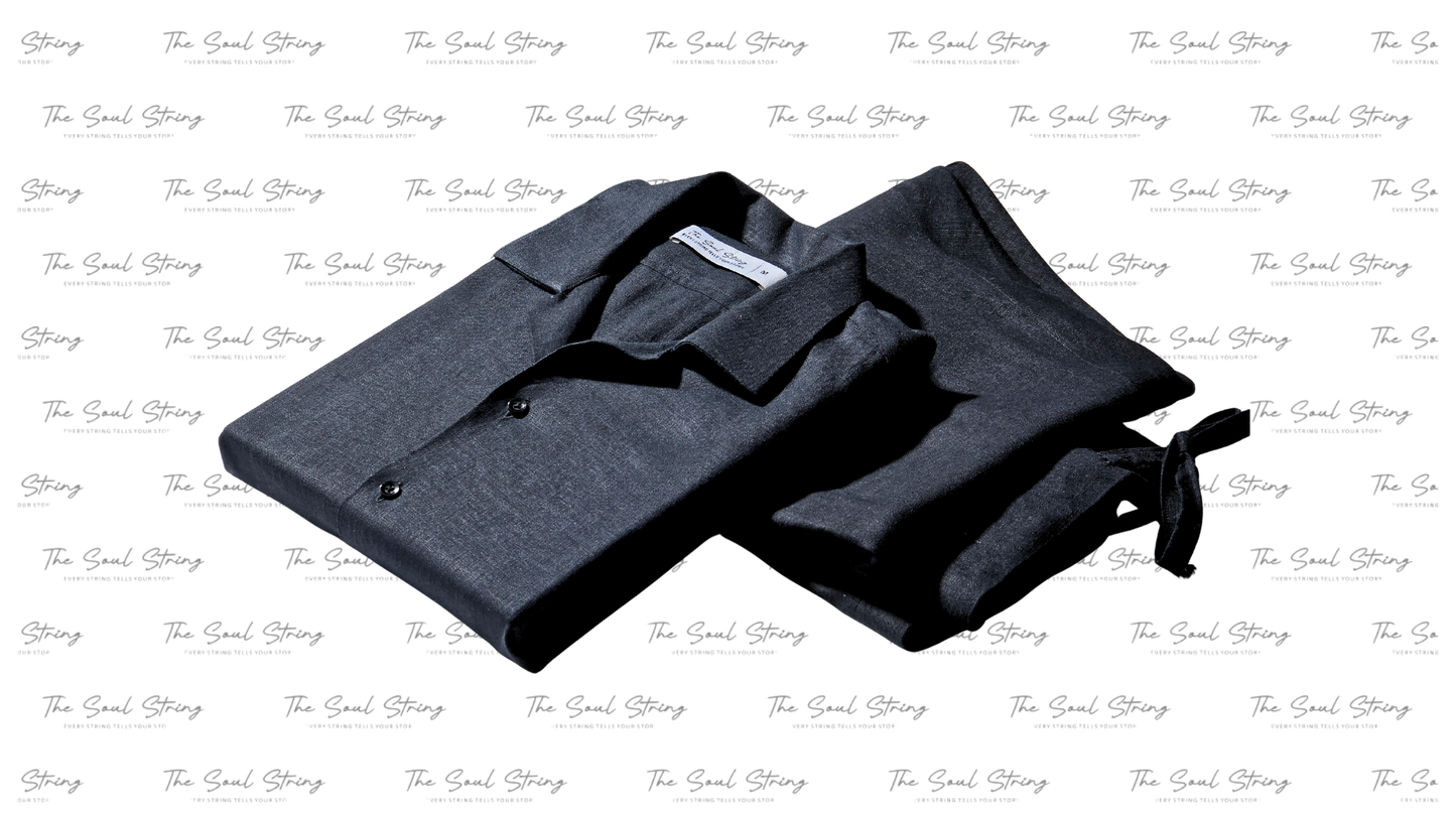 Men Coord Set - Black - Pre-Order