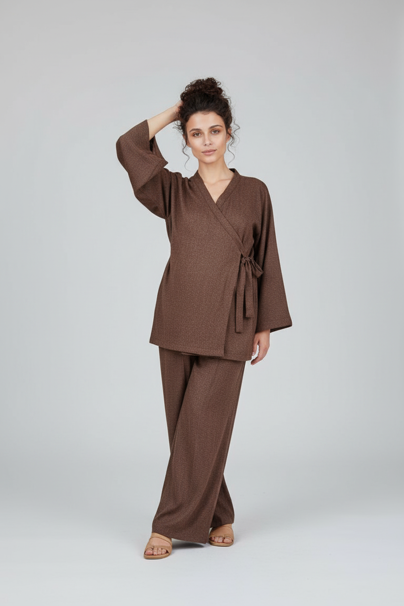 Women Coord Set - Brown - Article 1