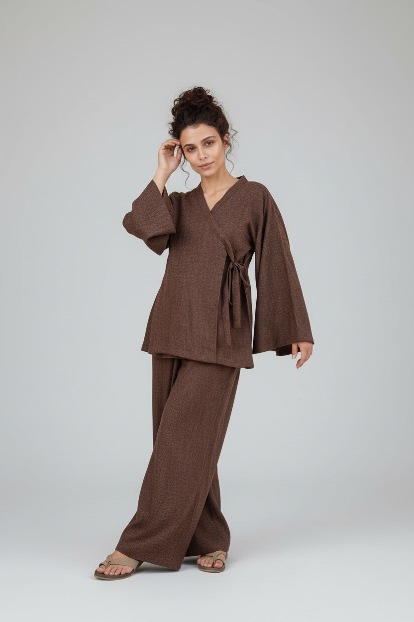 Women Coord Set - Brown - Article 1