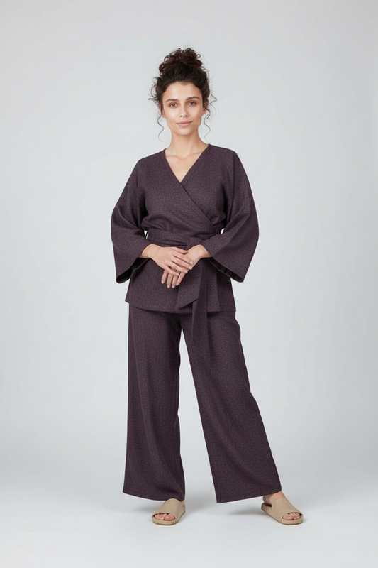 Women Coord Set - Purple - Article 2