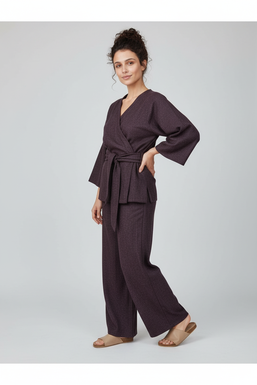 Women Coord Set - Purple - Article 2