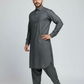 Shalwar Kameez - Wool - Greenish Grey