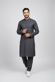 Shalwar Kameez - Wool - Blue Grey