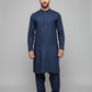 Shalwar Kameez - Extra Luxury Texture Wash & Wear - Sea Blue