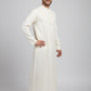 Arabic Thobe - 8 Pound Boski - Cream
