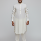 Shalwar Kameez - 8 Pound Boski - Cream