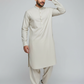 Shalwar Kameez - Wash & Wear - Ivory