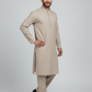 Shalwar Kameez - Wash & Wear - Sandstone