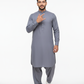 Shalwar Kameez - Wash & Wear - Light Grey