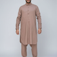 Shalwar Kameez - Wash & Wear - Brown