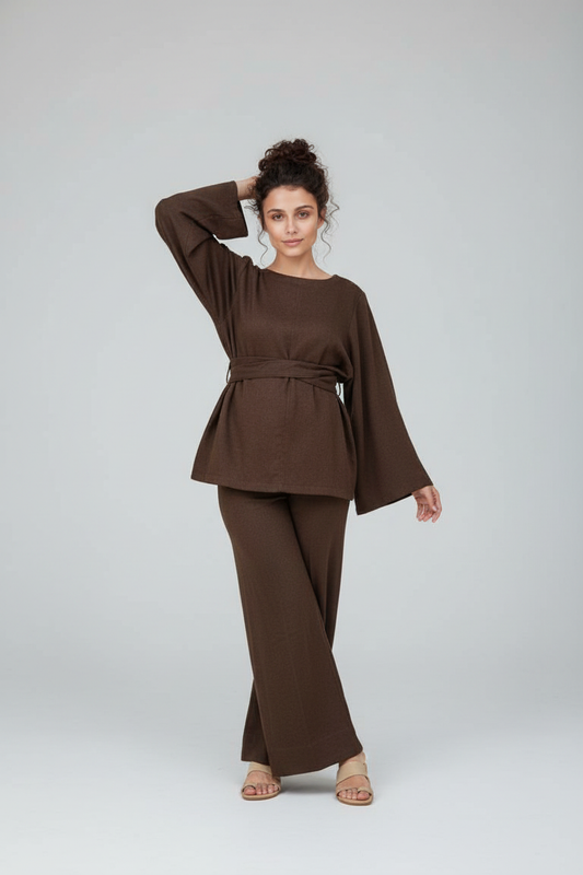 Women Coord Set - Brown - Article 4
