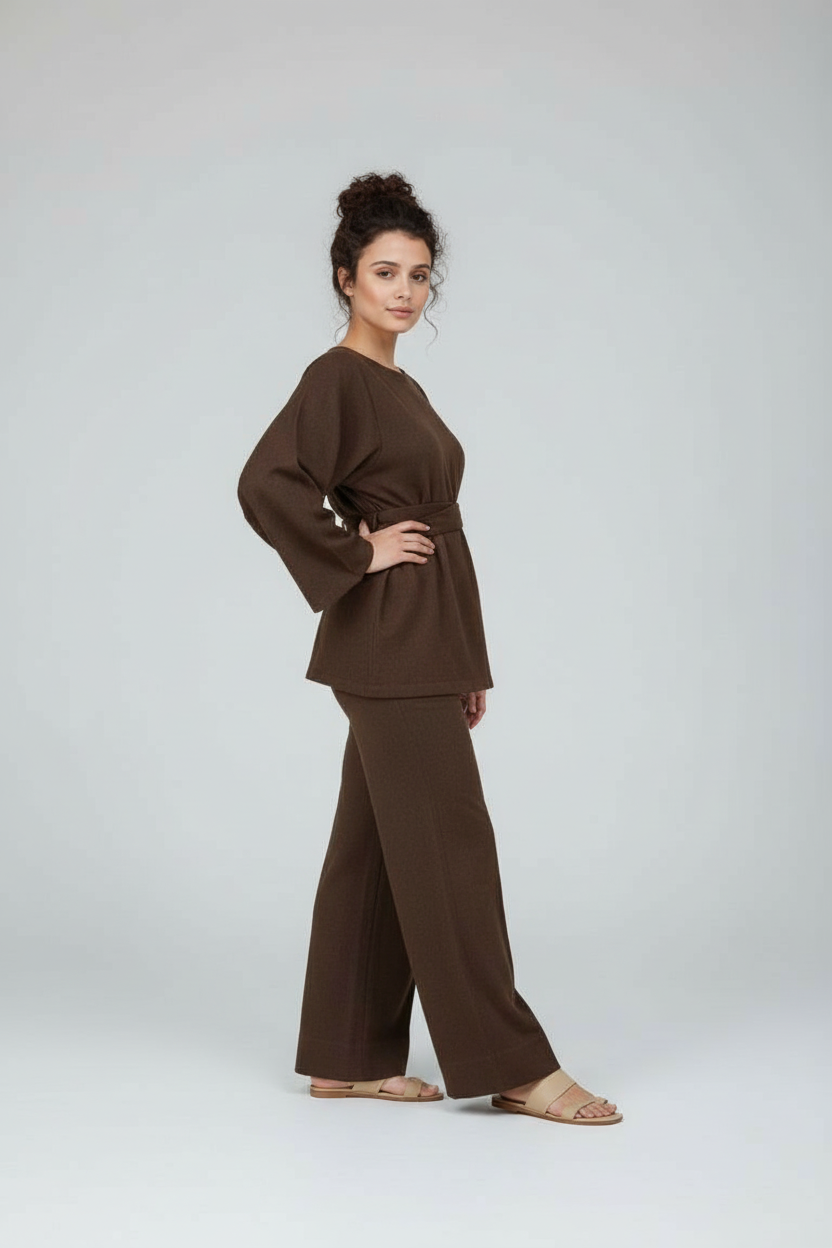 Women Coord Set - Brown - Article 4