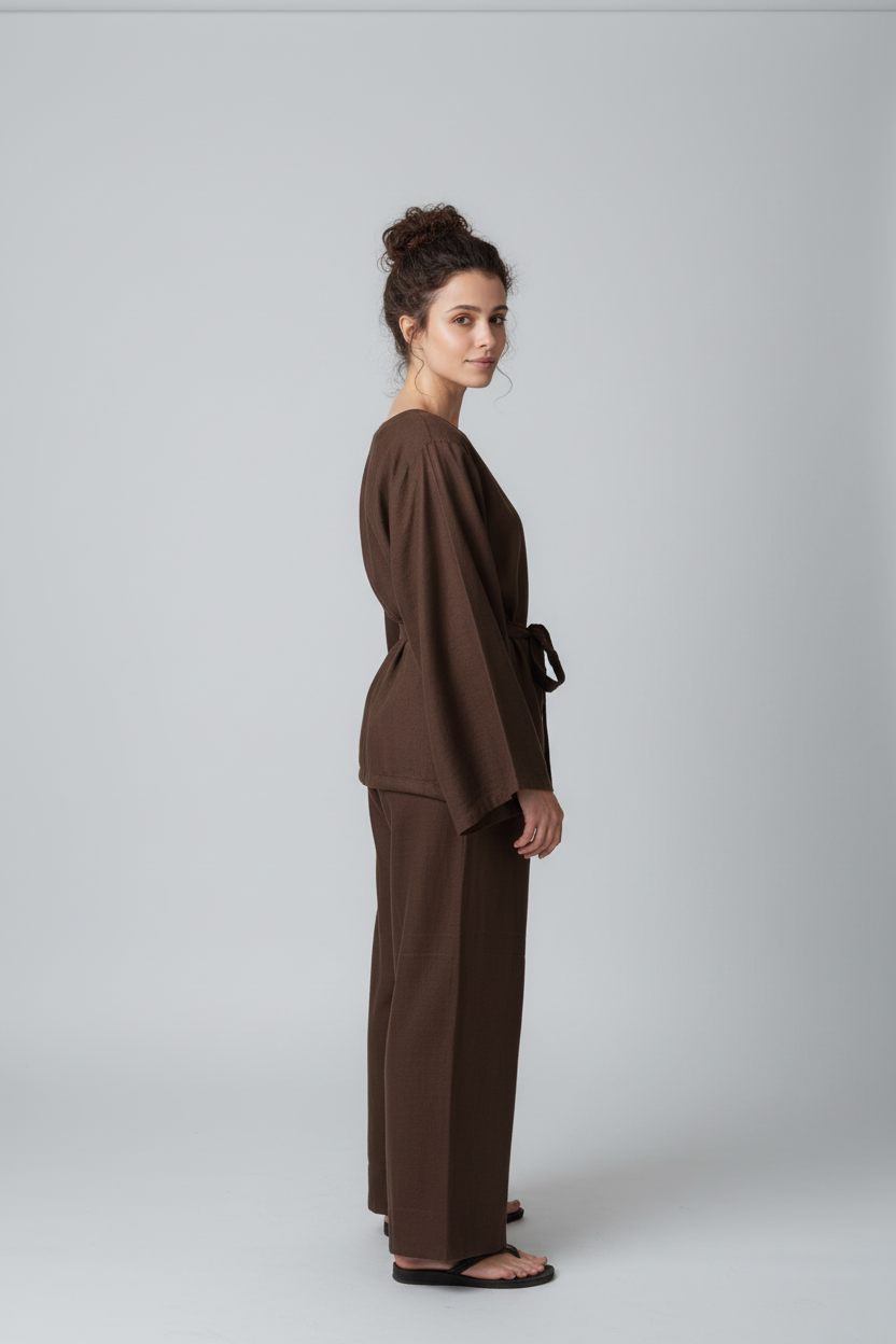 Women Coord Set - Brown - Article 4