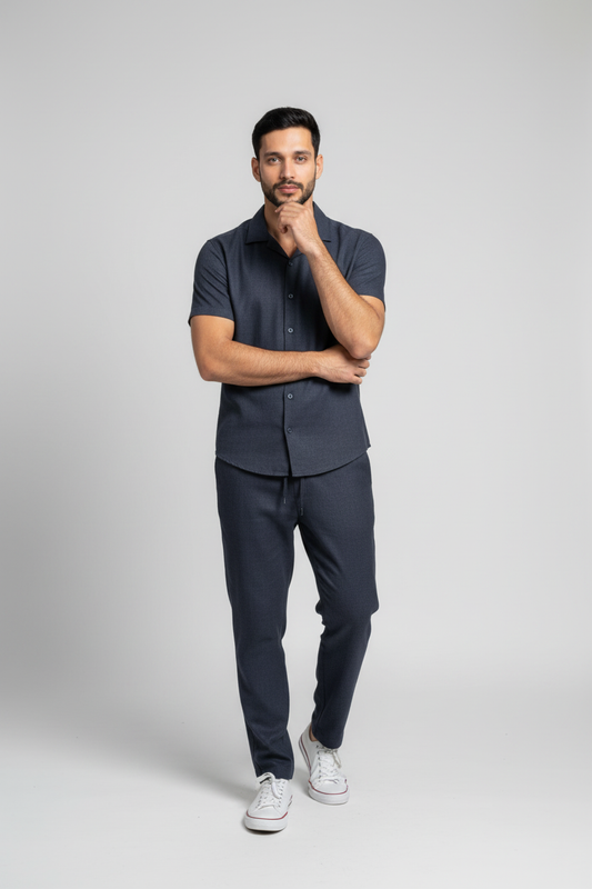 Men Coord Set - Black - Pre-Order