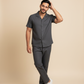 Men Coord Set - Black