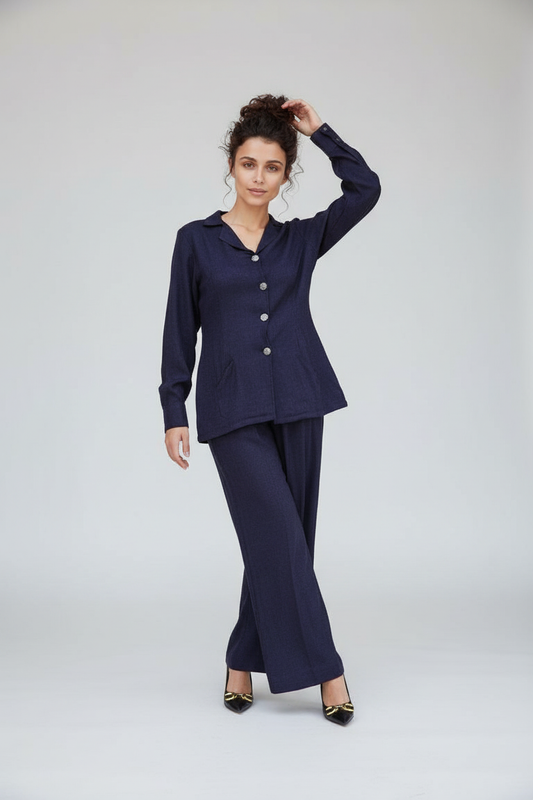 Women Coord Set - Blue - Article 5