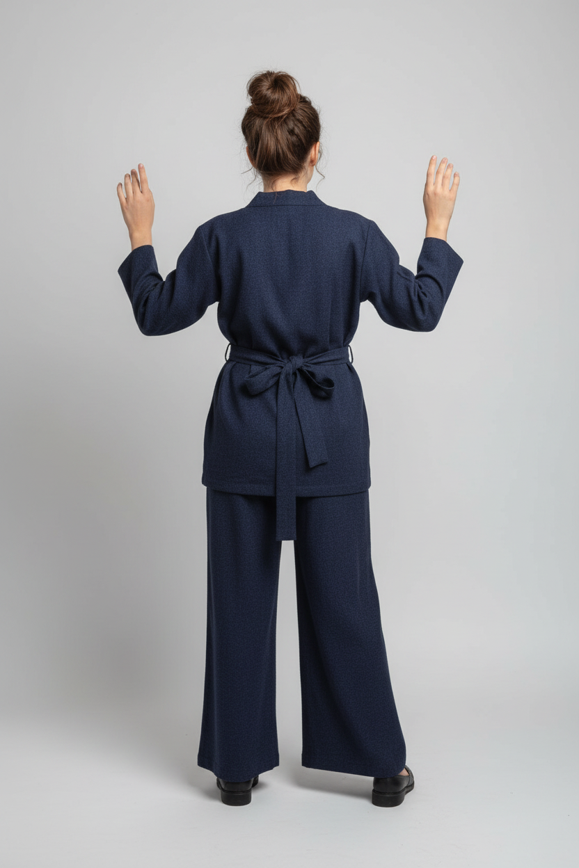 Women Coord Set - Blue - Article 5