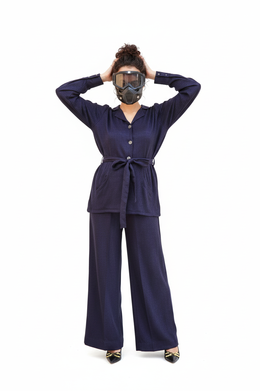 Women Coord Set - Blue - Article 5