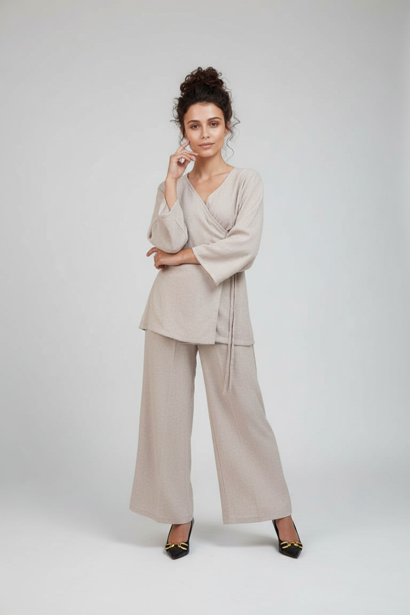 Women Coord Set - Misty Rose - Pink - Article 7