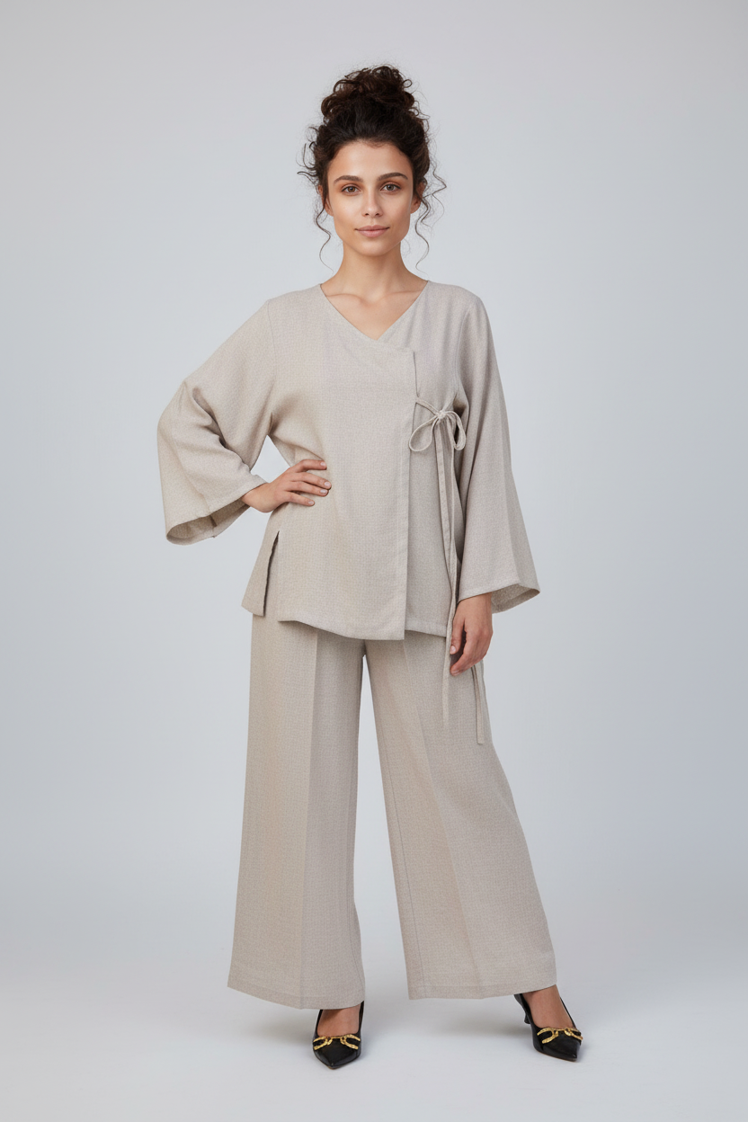 Women Coord Set - Misty Rose - Pink - Article 7