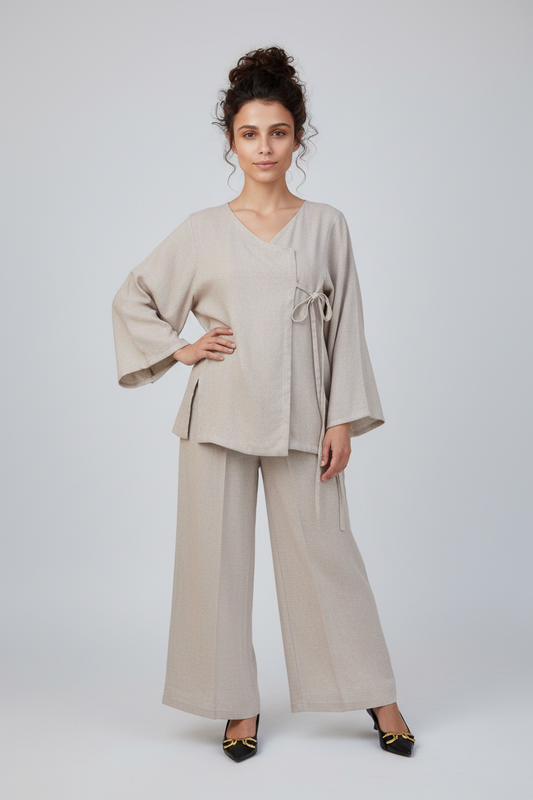 Women Coord Set - Misty Rose - Pink - Article 7