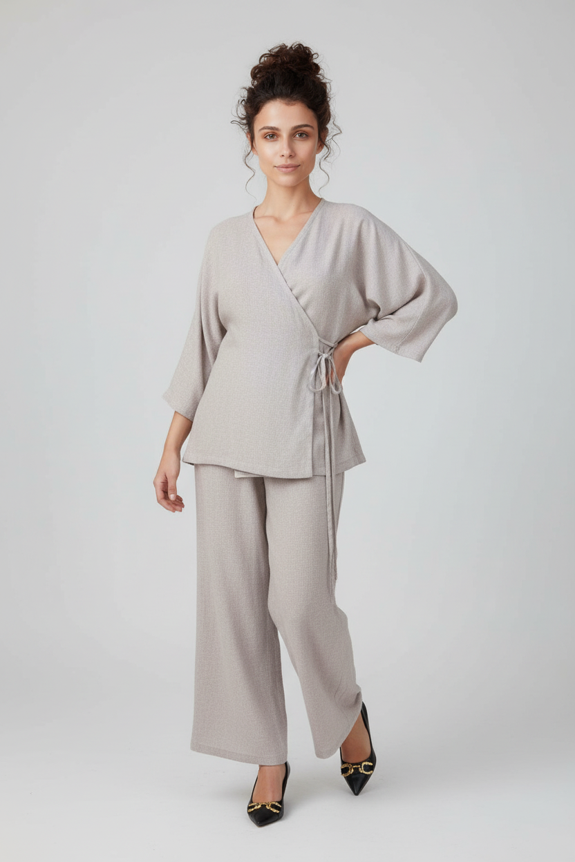 Women Coord Set - Misty Rose - Pink - Article 7