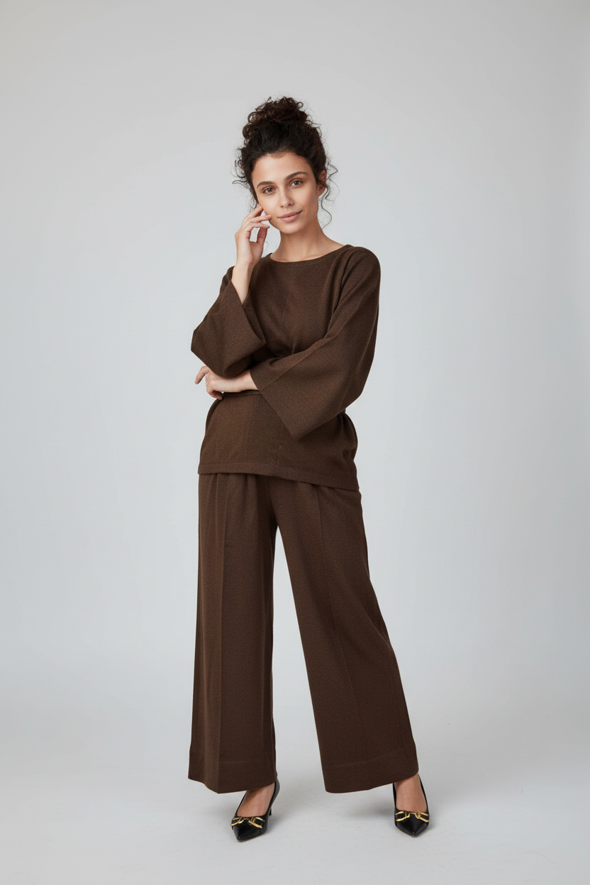 Women Coord Set - Brown - Article 4