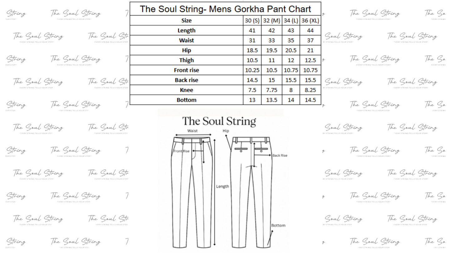 Men - Gorkha Pant - Greenish Black - Article 3