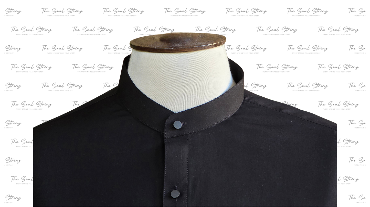 Shalwar Kameez - Wash & Wear - Black