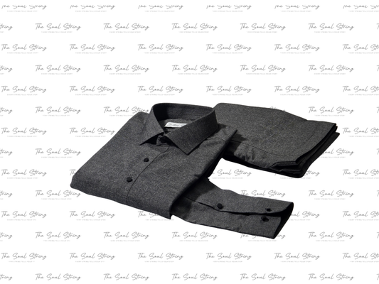 Shalwar Kameez - Wool - Charcoal Grey