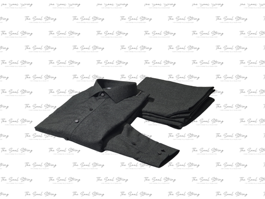 Shalwar Kameez - Wool - Greenish Grey