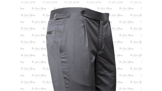 Men - Gorkha Pant - Black Grey Texture - Article 5