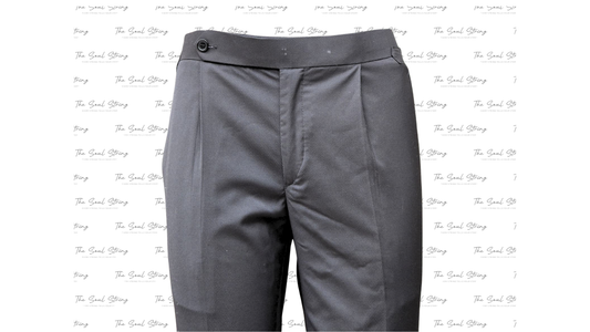 Men - Gorkha Pant - Black Grey Texture - Article 5