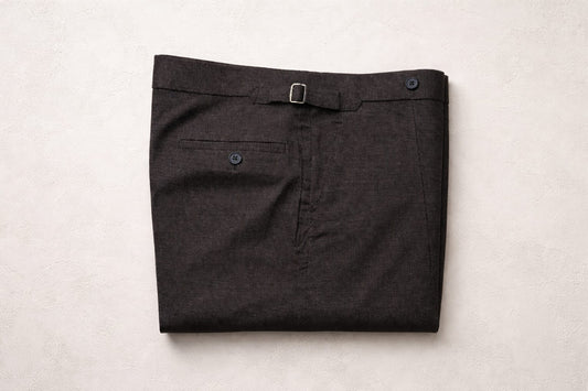 Men - Gorkha Pant - Black Grey Texture - Article 5