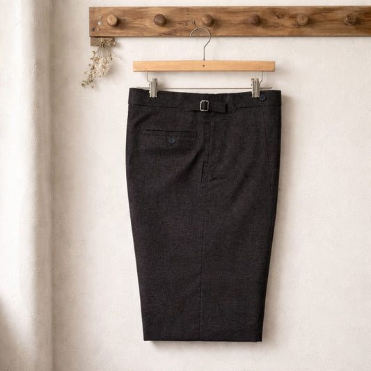Men - Gorkha Pant - Black Grey Texture - Article 5